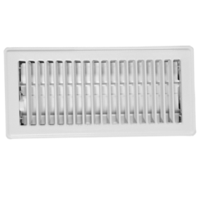 300.100 Floor Register Metal White