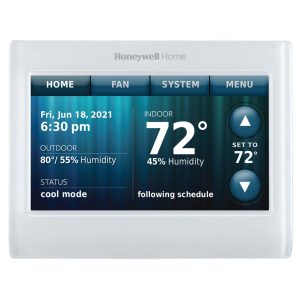 Honeywell Wi-Fi 9000 fully programmable touch screen thermostat WIFI9000