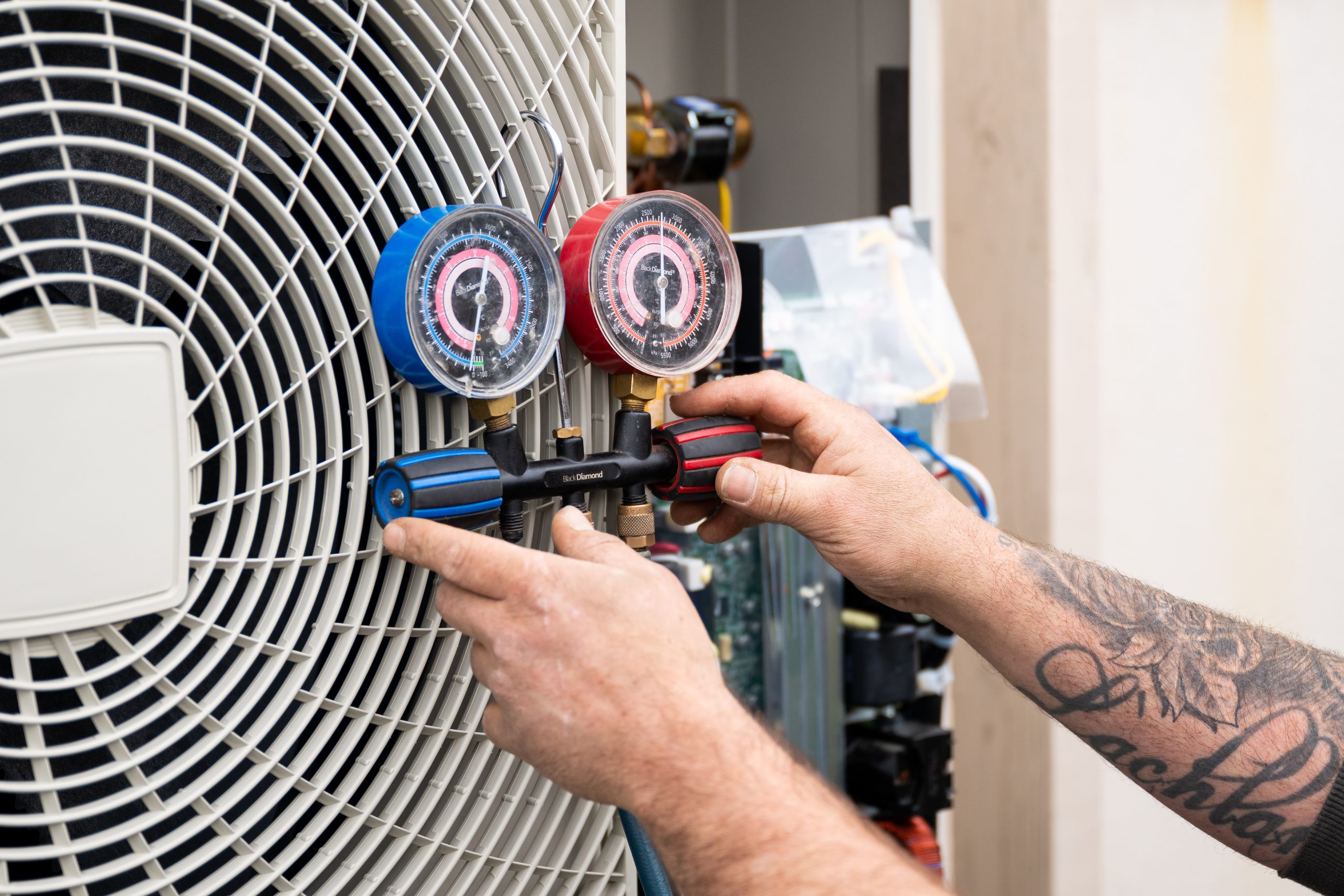 Efficient Pure Plumbing hydronic heating installation