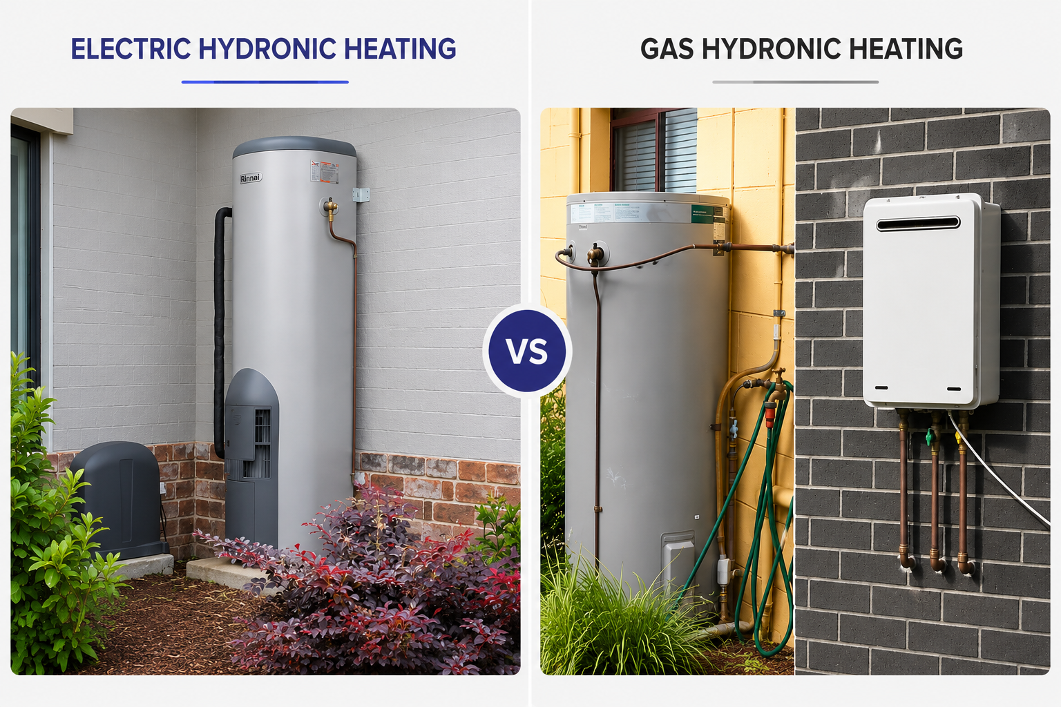 Electric hydronic heating panel